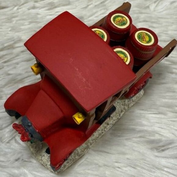 Vintage Coca-Cola Town Square Collection Pickup Truck w/Removable Barrels Figure - Picture 7 of 13